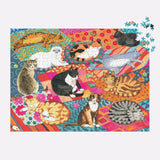 Jigsaw Puzzle - Lounging Cats 1000pc