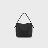 Black Caviar - 3 Compartment Shoulder / Crossbody Bag Capella Black