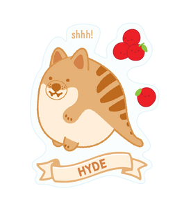Sticker - Hyde the Thylacine (Tassie Devil)