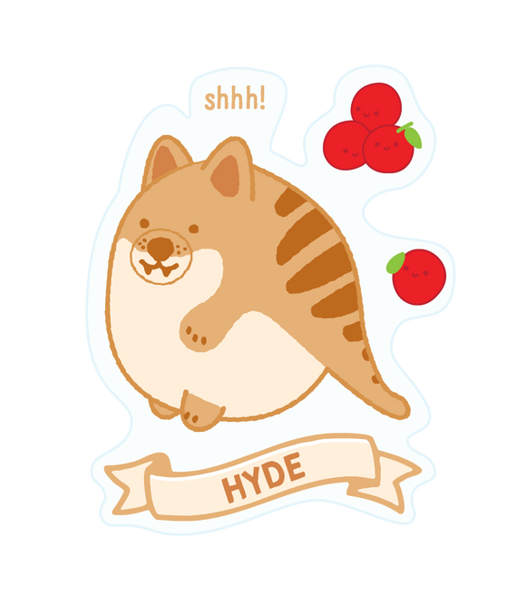 Sticker - Hyde the Thylacine (Tassie Devil)