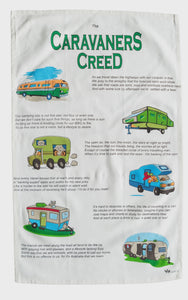 Tea Towel - Caravaners Creed