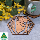 Australian Timber Coaster: Koala