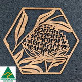 Australian Timber Coaster: Waratah