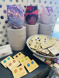 Samantha Abbott Glass Studs - Assorted colours