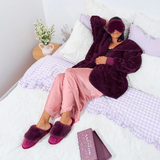 Slippers - Cosy Luxe - Mulberry