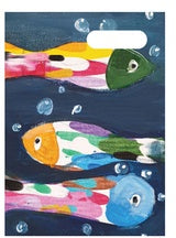 A4 Book Cover - Three Bubbly Fish