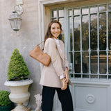 Black Caviar Designs - Claudette Shoulder Crossbody Bag - Tan