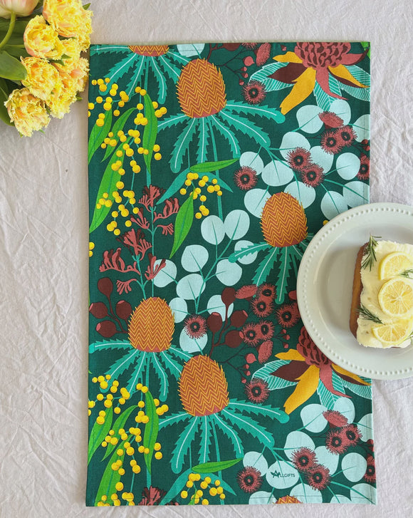 Tea Towel - Australian botanicals