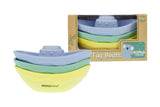 Silicone Bath Tug Boats 3pc - Assorted Colours