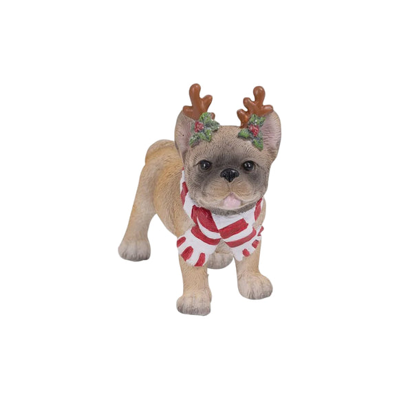 Christmas Ornament - Reindeer Dog