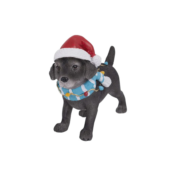 Christmas Ornament - Lights Dog