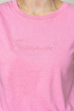 Foxwood Signature Tee - Bubblegum Pink