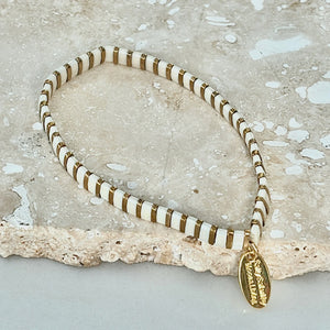 Ibiza Bracelet - Coconut Cream