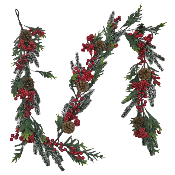 Garland - Pine Needles and Berries