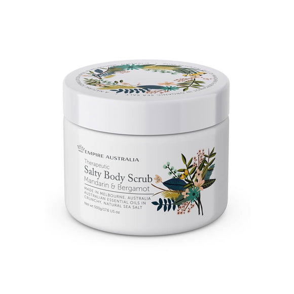 Therapeutic Body Scrub 500g - Mandarin & Bergamot