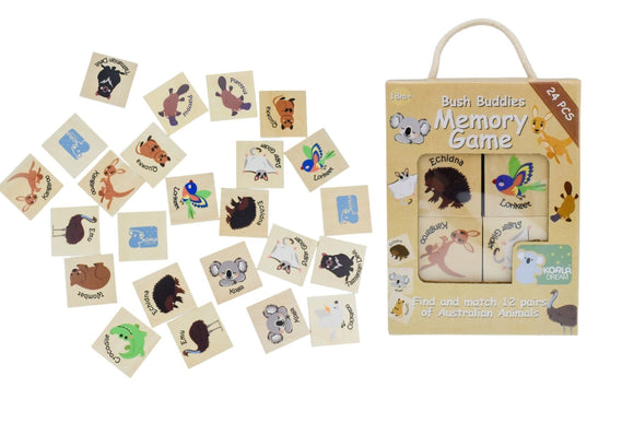 Memory Game - Bush Buddies Australian Animals