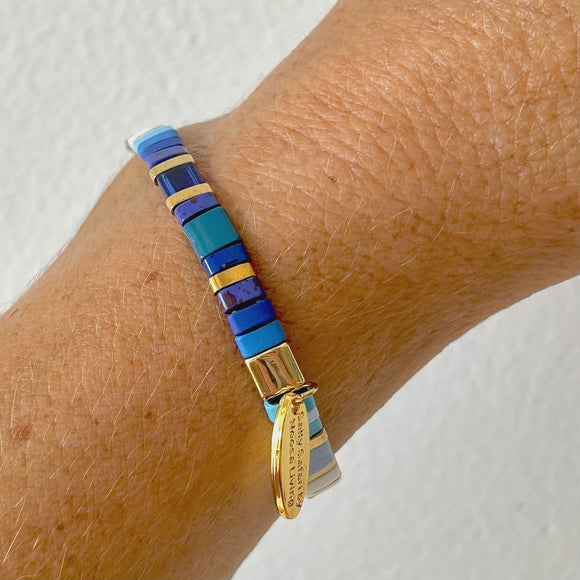 Ibiza Bracelet - Ombré Blues