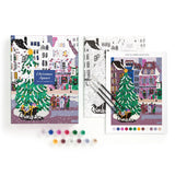 Christmas Square Paint By Numbers Kit - Joy Laforme