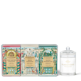 GLASSHOUSE FRAGRANCES Christmas Candle Trio Set 3 x 60g Triple Scented Soy Candles