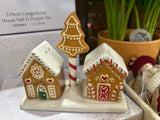Gingerbread House S&P Shakers