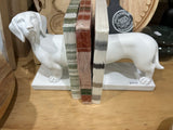 Bookends - Woof Woof White