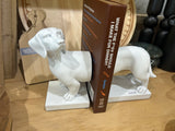 Bookends - Woof Woof White