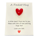 A Little Pocket Hug - Red Heart