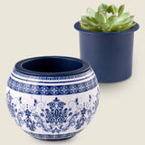 Puzzle Flower Pot - Classic Ornamental Style