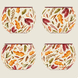 Puzzle Flower Pot - Dancing Leaves In Fall