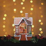 Snowing LED - Gingerbread House