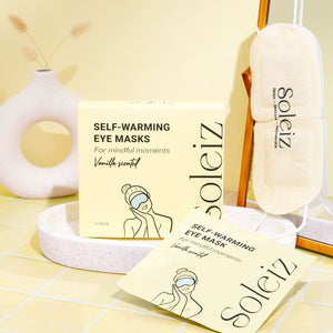 Soleiz Self-Warming Eye Mask - Vanilla