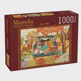 Jigsaw Puzzle - Dog In The Car Shanya Bharti 1000pc