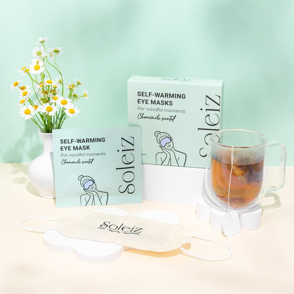 Soleiz Self-Warming Eye Mask - Chamomile