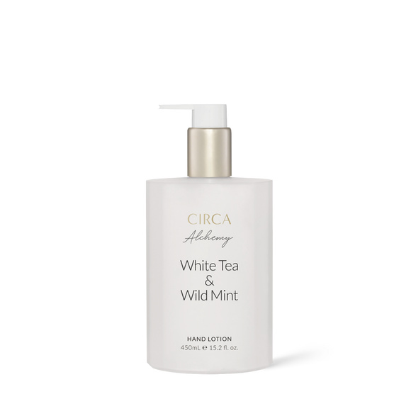 Circa Hand Lotion 450ml - Kitchen Alchemy - White Tea & Wild Mint