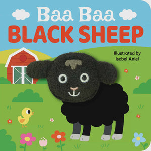 Finger Putter Book Large - Baa Baa Black Sheep