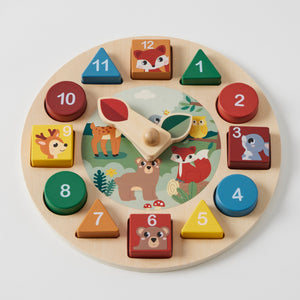 Clock - Number & Shape Sorter