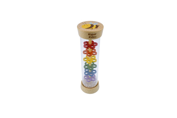 Wooden Rainmaker Rattle - Insects