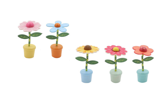 Wooden Dancing Flower - Assorted