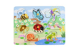 Peg Puzzle - 2 in 1 Insects and Their Homes