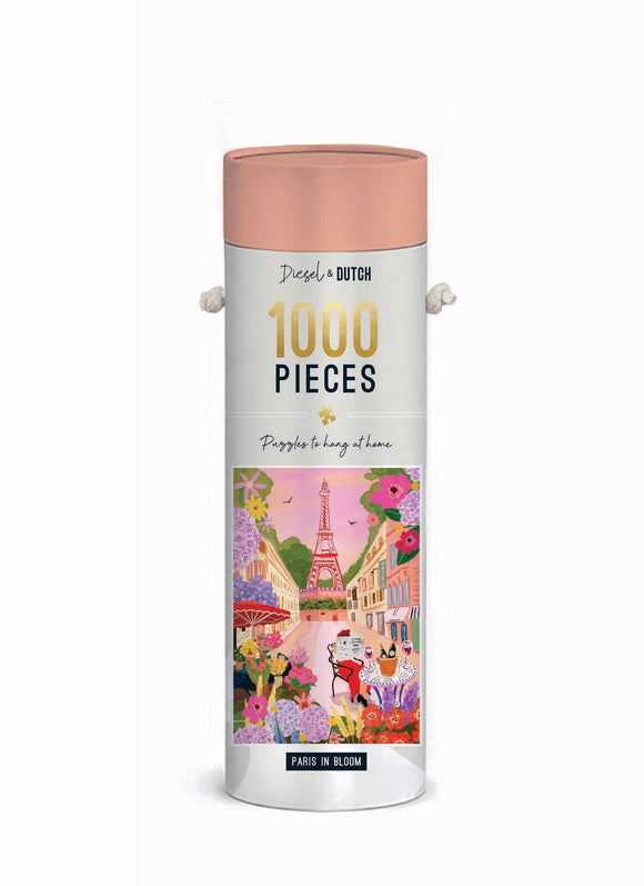 Wall Puzzle 1000pc - Paris In Bloom
