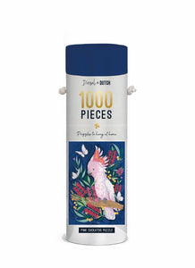 Wall Puzzle 1000pc - Pink Cockatoo