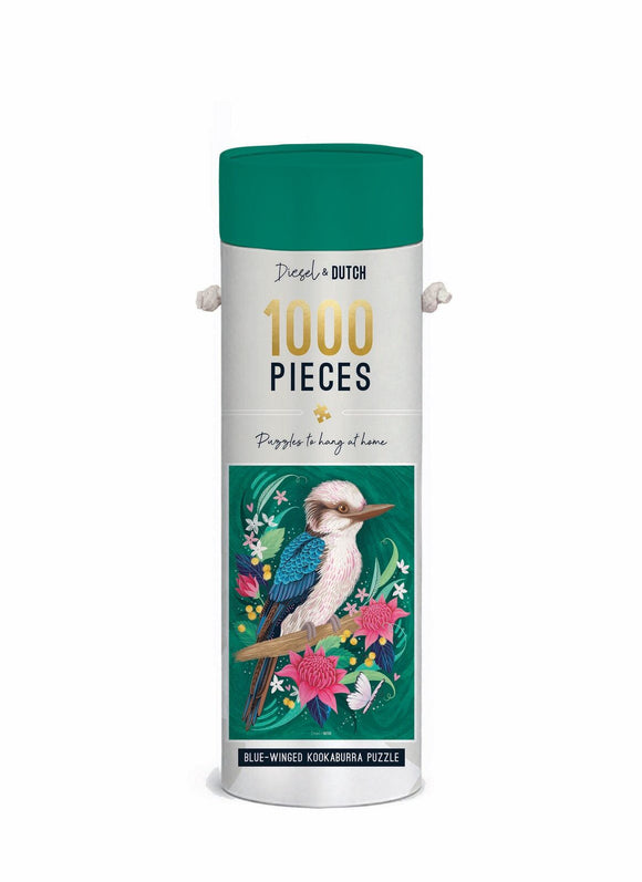 Wall Puzzle 1000pc - Blue-winged Kookaburra