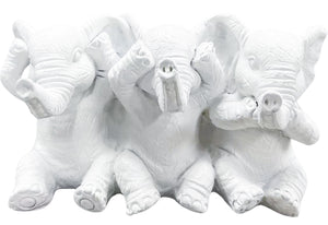 White Elephant Sculpture 14cm