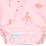 Toshi - Swim Onesie L/S Coral