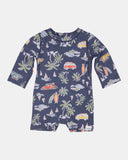 Toshi - Swim Baby Onesie L/S Classic - Surf Twilight - Current