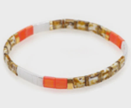 Ibiza Bracelet - Deep Coral