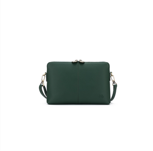 Black Caviar Designs Kiara Crossbody Clutch - Forest Green