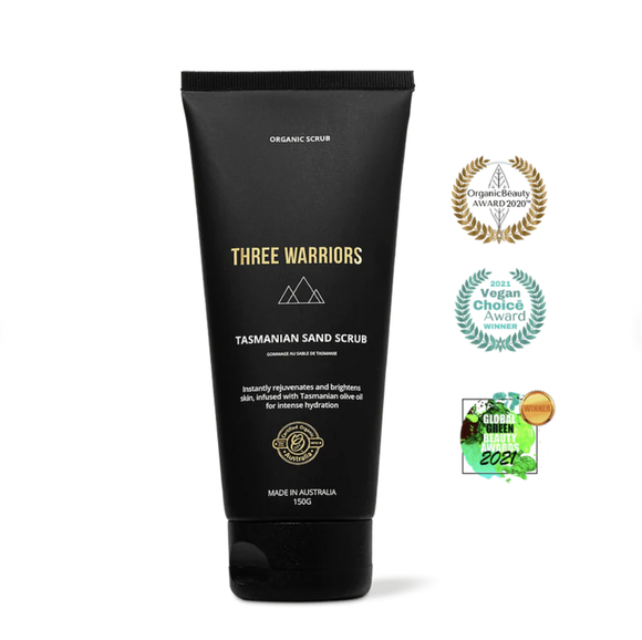 Three Warriors -  Organic Exfoliating Tasmanian Sand Scrub