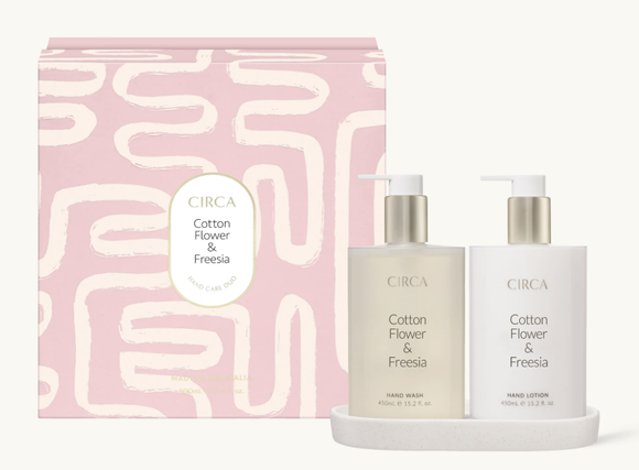 Circa Hand Care Duo 900ml Mothers Day Limited Edition  - Cotton Flower & Freesia