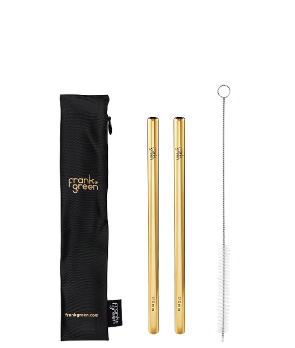 Frank Green - Straw Pack + Brush - Midnight